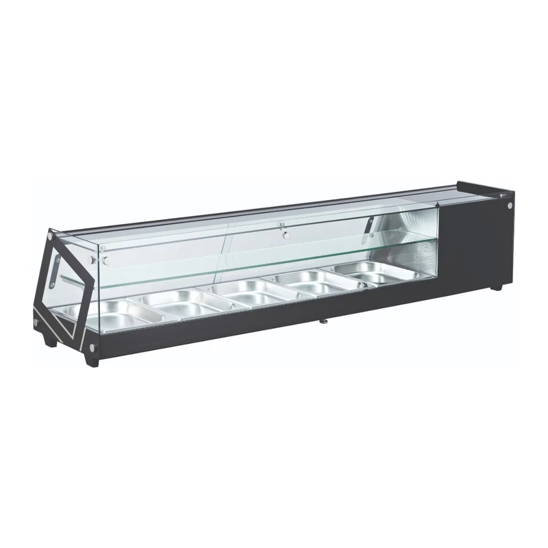 Vitrina enfriadora de tapas doble piso Savemah ETPR-5 D
