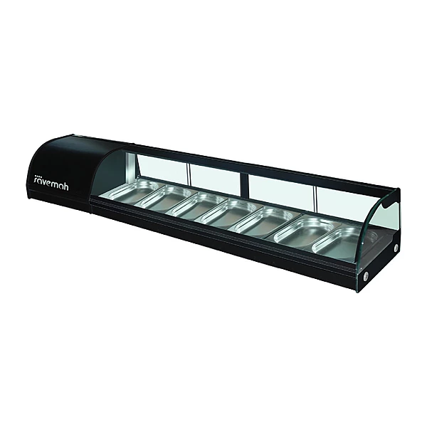Vitrina enfriadora de tapas doble piso Savemah ETPR-7 D
