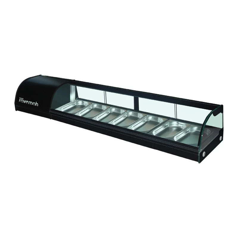 Vitrina enfriadora de tapas doble piso Savemah ETPR-7 D