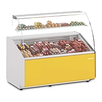 Vitrina expositora refrigerada 97 cm cristal curvo Infrico VJU 9 C