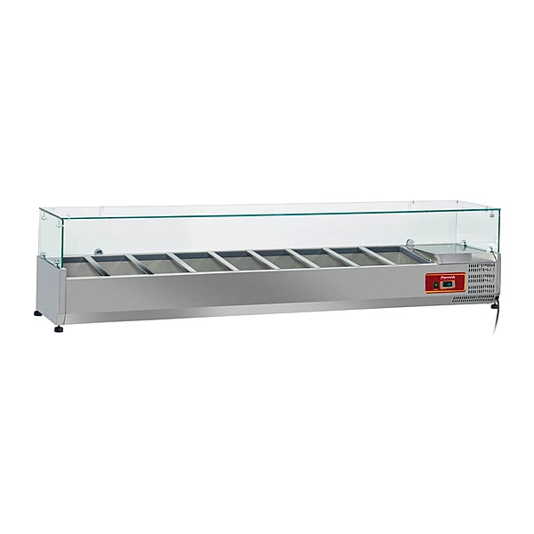 Vitrina refrigerada de ingredientes Savemah VIT 1400 1/4