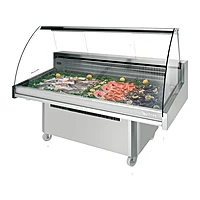 Vitrina refrigerada para pescado 133 cm Málaga Infrico VML 12