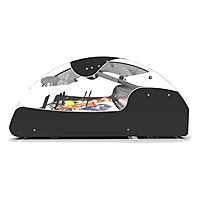 Vitrina refrigerada para pescado Sayl XL VX2-N 2 GN 1/1 negra en acero AISI 316 – detalle