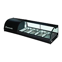 Vitrina refrigerada de tapas Savemah ET-4 Negro