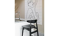 Teo Bar Stool Nearly Black Teo Bar Stool Nearly Black