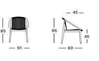 Frida Dining Chair Dark Green