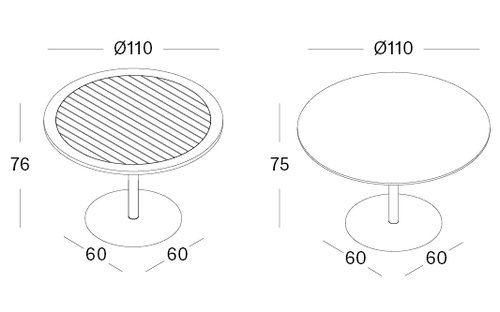 Ronda Bistro Table Outdoor Ronda Bistro Table Outdoor