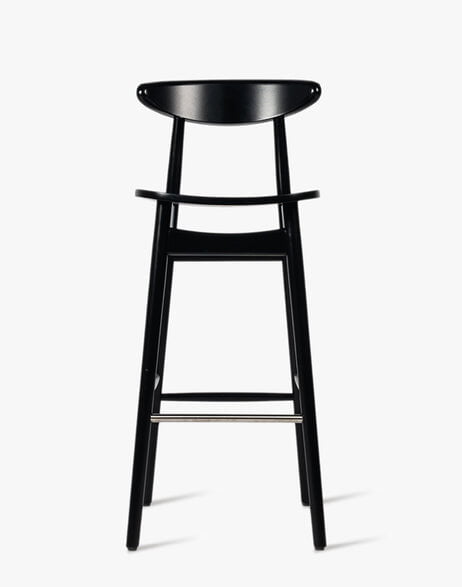 Teo Bar Stool Nearly Black Teo Bar Stool Nearly Black