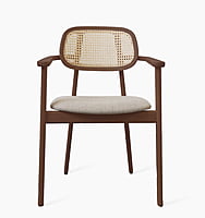 Titus Dining Armchair Tobacco Stained Beech CAT.B