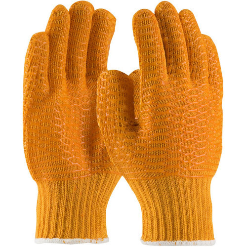 Warrior Orange Criss Cross Mixed Fibre Gloves