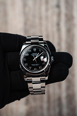 13621 - Rolex - 116234 (2007) - pre-owned conditions with MINOR signs of usage - Card & Box
