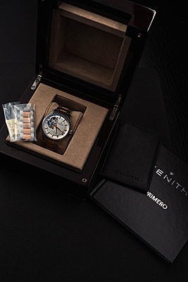 13791 - Zenith - 03.2170.4613/01.C713 - pre-owned conditions with MINOR signs of usage - Card & Box