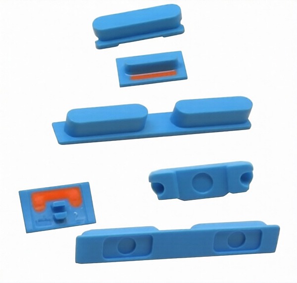 iPhone 5c - Replacement Button Set (Power , Mute , Volume) - Blue