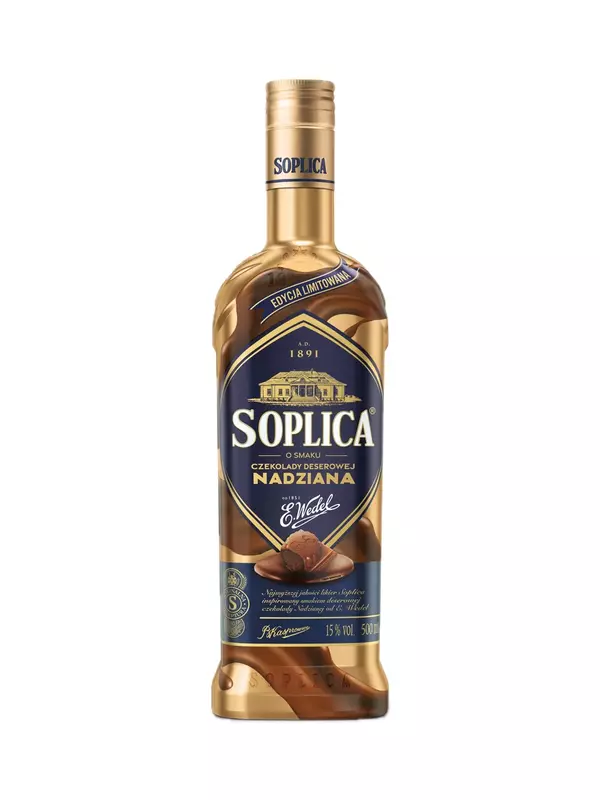 W/SOPLICA WEDEL STUFFED CHOCOLATE 15% 0.5L/15