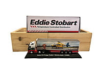 Atlas Editions - 4649102 - Eddie Stobart - Volvo FH Fridge Trailer - Emma Jade H4663 (Customised)