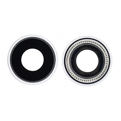 Apple iPhone XR - Replacement Glass Camera Lens With Bracket - White
