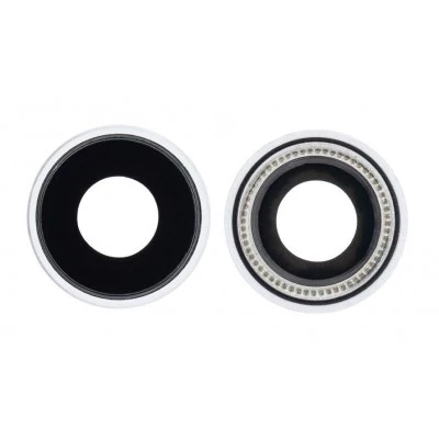 Apple iPhone XR - Replacement Glass Camera Lens With Bracket - White