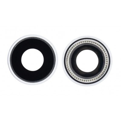 Apple iPhone XR - Replacement Glass Camera Lens With Bracket - White