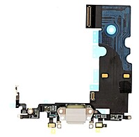 Apple iPhone 8 - Replacement Lightning Charging Port With Microphone - White