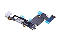 iPhone 6s Plus - Replacement Charging Port Dock Flex Assembly With Headphone Jack And Mic - White