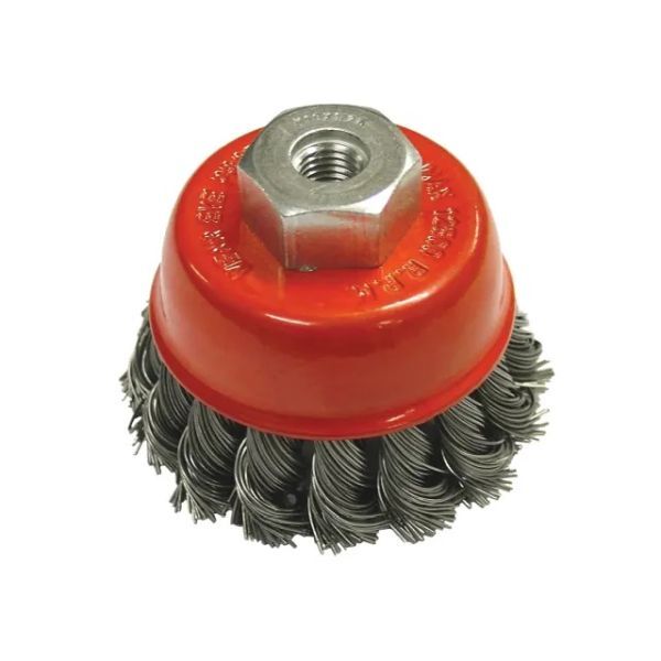 Wire Cup Brush Twist Knot 65mm