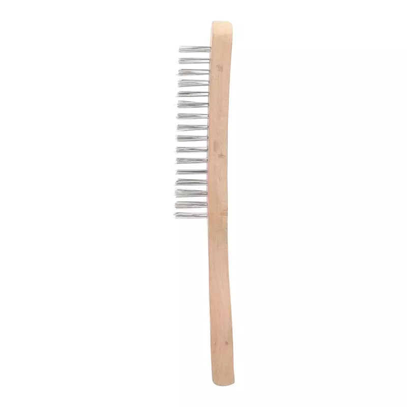 Hand Wire Brush 3 Row Stainless by SWP