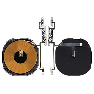 Genuine (Reclaimed - Pull) Apple iPhone XS Replacement Wireless Charging Coil & Volume Buttons Flex