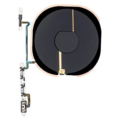 Apple iPhone X - Replacement QI Wireless Charging Coil With Volume Mute Flex