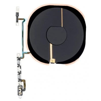 Apple iPhone X - Replacement QI Wireless Charging Coil With Volume Mute Flex