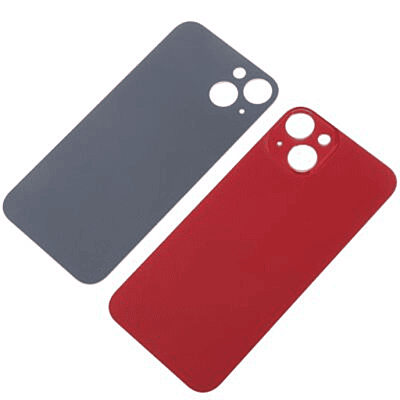 iPhone 13 - Bigger Camera Hole Back Glass (no logo) - Red