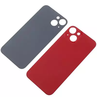 iPhone 13 - Bigger Camera Hole Back Glass (no logo) - Red