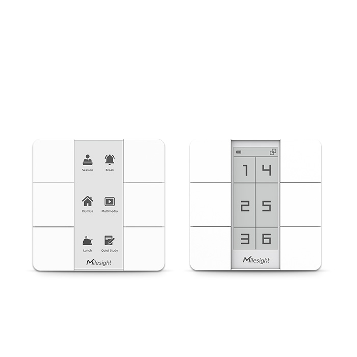 Milesight WS136/WS156 LoRa Smart Scene Panel Milesight WS136/WS156 LoRa Smart Scene Panel