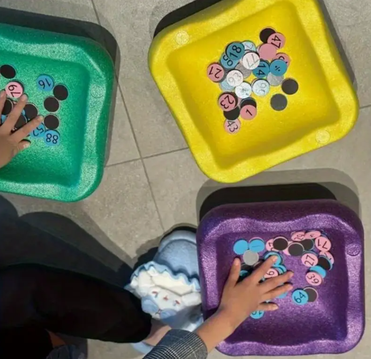 Цветни камъни за баланс тип Stepping Stones комплект от 3 части Цветни камъни за баланс тип Stepping Stones комплект от 3 части