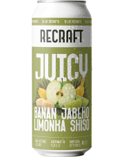 RECRAFT JUICY SOUR SERIES BANANA APPLE LIME SHISO 4.7% CAN