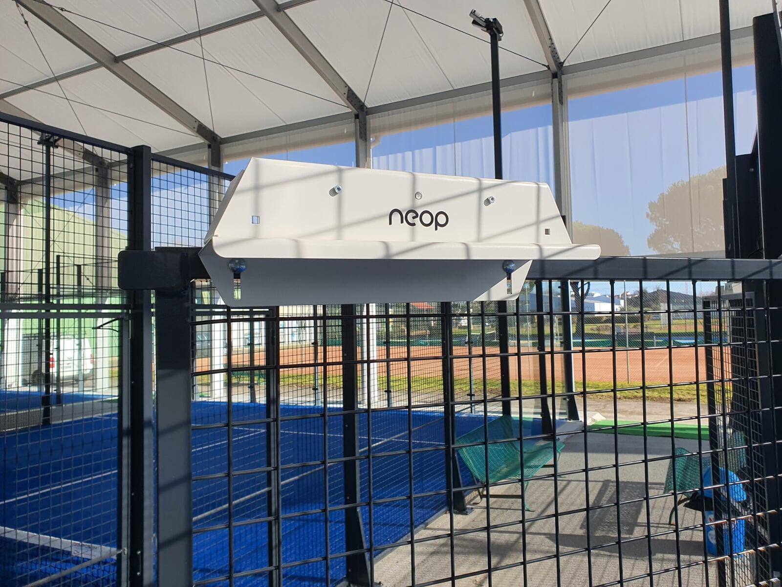 Systeme de verrouillage pour pistes de padel Neop KEED