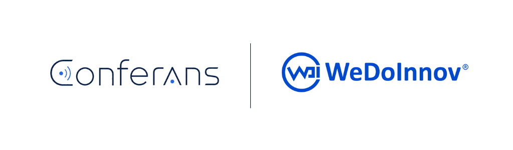 Conferans and WeDoInnov Logo Conferans and WeDoInnov Logo